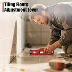 KATA Light-up Torpedo Level Magnetic: 9 Inch Shockproof Small Leveler Tool with 45/90/180 Degree Vials - Removable Line Bubble Spirit Levels For Hanging Pictures, Installing Shelf in Dark Tight Spaces