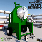 1-1/2"-2" Roller Support Set: Compatible with Greenlee 555/Current Benders (Replaces Parts 17984 & 21002), Heavy-Duty Steel Construction