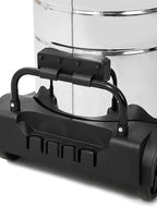 21 Gallon 8.5 Peak HP Wet/Dry Vacuum, Stainless Steel Tank, 2 in 1 Function Portable Shop Vacuum with Attachments, Built-in Drain Ideal for Jobsite, Garage & Workshop.