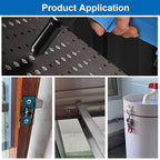 110pcs Steel Rivets 7-Sizes 304 Stainless Steel Rivets Assortment Kit 1/8",5/32",3/16" for Metal,Furniture,Automotive,Instruments