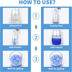 Poesie Poo Absorbent Gel Powder for Portable Toilet Camping Hiking Outdoor Portable Potty Resolution