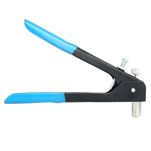 86pcs Heavy Duty Blind Rivet Nut Kit Set, Riveter Tool, Rivet Nut Gun, Thread Hand Riveter, Rivet Gun Threaded Insert Tool, Riveting Tools with 80PCS Metric Rivet Nuts Assortment M3 M4 M5 M6 M8