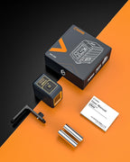 Laser Level, CIGMAN Self-Leveling - 100 feet, Compact 6.4 oz, Perfect for Pictures Hanging, Floor Tile, Ideal for DIY Projects and Home Renovation, L-Magnetic Bracket, Battery Included