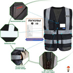 XSmall Womens black safety vest xs