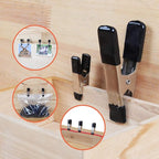 Amazon Basics 20-Piece Steel Spring Clamp Set, 15 Pack of 3/4-inch, 5 Pack of 1-inch, Black/Silver