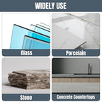 POWERTEC 72306 Diamond Hand Polishing Pads 3Pack, 60, 100 & 200 Grits, Diamond Sanding Block for Polishing and Grinding Porcelain, Ceramic Tile, Glass, Granite, Stone, Wood & Metal