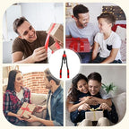 WETOLS 16" Rivet Nut Tool, Professional Rivet Nut Tool Kit with 11 Metric & Inch Mandrels M3 M4 M5 M6 M8 M10 M12, 10-24, 1/4-20, 5/16-18, 3/8-16, 110pcs Rivnuts and Blow Carry Case - WE-889