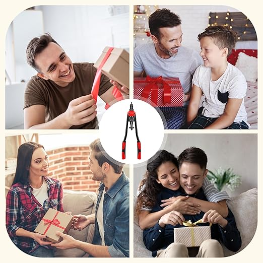 WETOLS 16" Rivet Nut Tool, Professional Rivet Nut Tool Kit with 11 Metric & Inch Mandrels M3 M4 M5 M6 M8 M10 M12, 10-24, 1/4-20, 5/16-18, 3/8-16, 110pcs Rivnuts and Blow Carry Case - WE-889