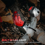 Cordless Reciprocating Saw for Milwaukee M18B Battery, Brushless Sawzall Tool-Free Blade Change with 4 Saw Blade,0-3000 SPM Variable Speed for Wood/Metal/PVC Cutting