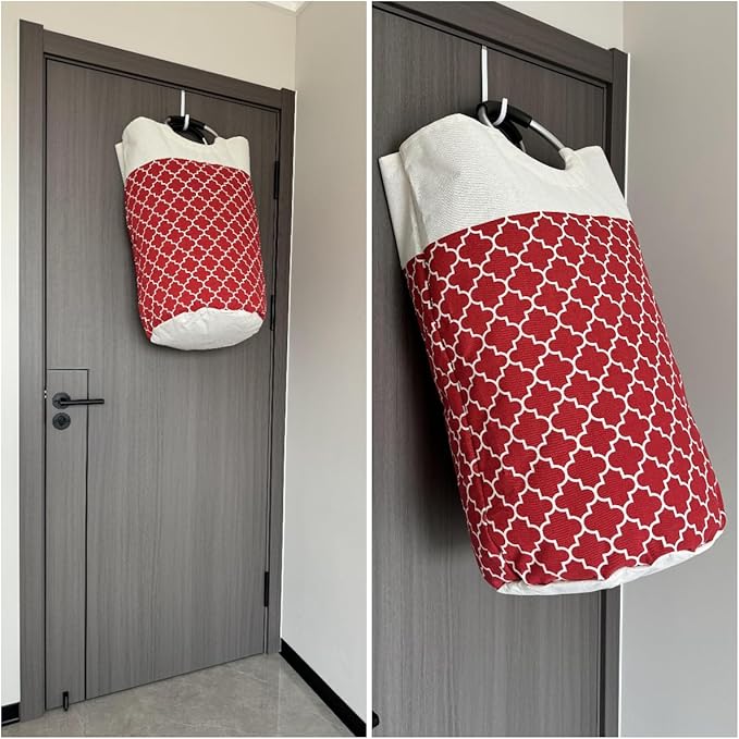 Over the Door Hooks 4Pcs L=5.5" Fit 1 3/8" Door Steel with White Rubber Coating Hanging Towel Robe Clothing Hanger for Bathroom Room Wreath Ironing Board Holder Cute Thin Single Heavy Duty