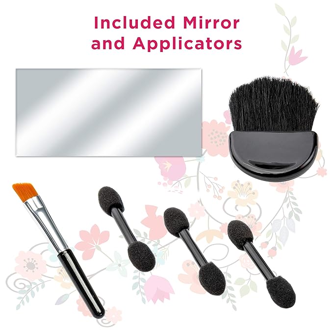 Makeup Kit Gift Set - 41 Eye Shadows, 7 Body Glitters, 1 Lip Liner Pencil, 1 Lipsticks, 4 Blushs, Eye liner pencil, 5 Concealers, 2 Lip Gloss, 5 Bronzers, Mirror-VeraVaultWomen