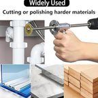 Pvc Inside Pipe Cutter, Inside Pipe Cutter for Pvc with Diamond Grit Cutting Wheel and Handle, 7 Inch Adjustable Cutting Depth for 1-1/2"- 8" PVC Pipe, for Impact Drivers and Drills