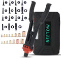 BEETOW Rivet Nut Tool Kit, 16 Inches Rivet Nut Gun, 15 Types Mandrel, 200 Pcs Rivet Nut in Two Box, a Carrying Storage Case