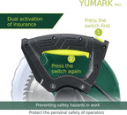 Miter Saw 10-inch Compound Miter Saw 6000RPM Corded Power Wood Circular Saw with Precision Miter Angles, Lightweight Design, 45° Adjustable Table