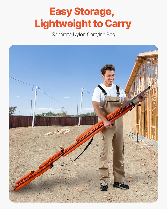 VEVOR 6-Piece Torpedo Level, 78/48/32/24/16/10 Inch All Magnetic Levels Set, Bubble Vials Ruler for 45/90/180 Degree, Aluminum Alloy Magnetic Box Leveler Tool, Shock-Resistance, SAE and Metric Scale