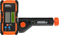 Johnson Level & Tool JLR300-UNV-RG Universal Green & Red Rotary Laser Detector, Dual Sided Detector, LED Backlit Display