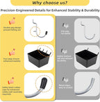 279PCS Metal Pegboard Hooks Organizer Kit for Organizing Various Tools - Heavy Duty 1/4" & 1/8" Pegboard Accessories with Pegboard Bins, Wall Mount Tool Storage for Garage, Workshop & Kitchen