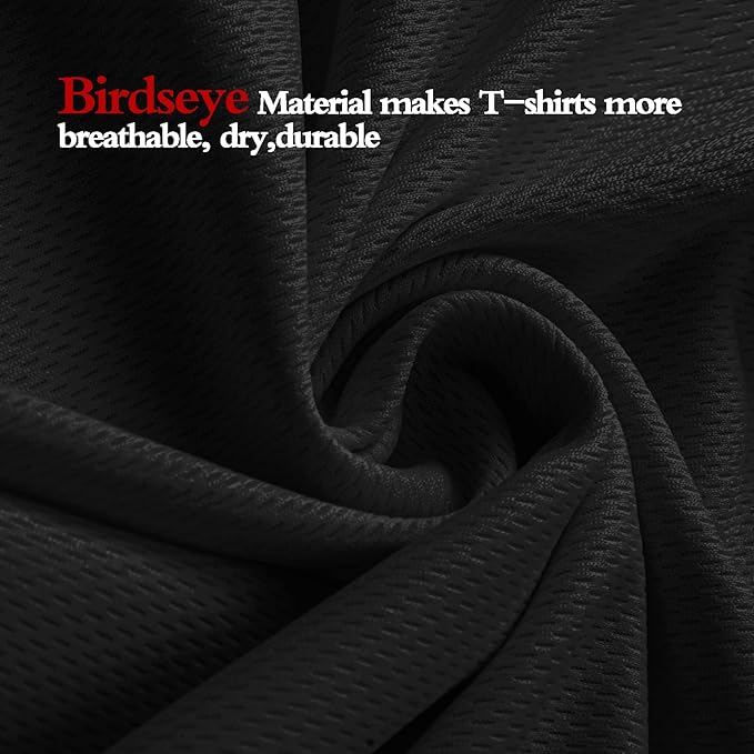 High Visibility Shirts Quick Dry Safety T Shirts with Reflective Strips and Pocket Short Sleeve Mesh Hi Vis Construction Work Class 2 Shirt for Men/Women Black,3XL