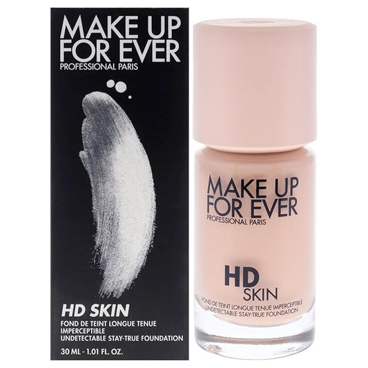 HD Skin Undetectable Longwear Foundation - 1R12 by Make Up For Ever for Women - 1 oz Foundation-VeraVaultWomen