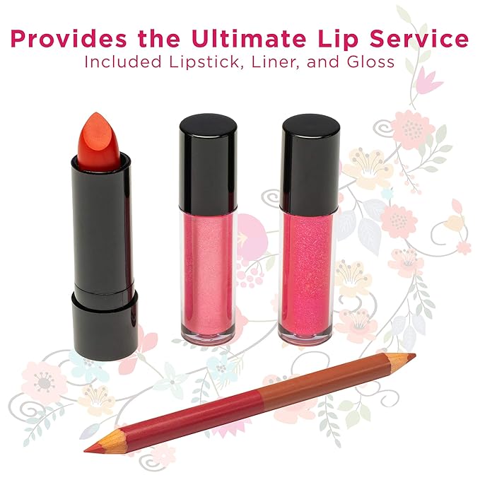 Makeup Kit Gift Set - 41 Eye Shadows, 7 Body Glitters, 1 Lip Liner Pencil, 1 Lipsticks, 4 Blushs, Eye liner pencil, 5 Concealers, 2 Lip Gloss, 5 Bronzers, Mirror-VeraVaultWomen