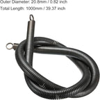 PATIKIL 20.8mm OD B Type Spring Tube Bender 1000mm Long for 25mm 3/4" PVC Pipe in Home Renovations and Electrician Wiring Pack of 2