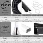 ZhiYo 10FT 1” Wire Loom Split Tubing Auto Wire Conduit Flexible Cover