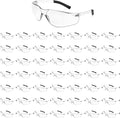 Safety Glasses for Men Women ANSI Z87.1 Safety Glasses Bulk Protective Eyewear Scratch-Resistant