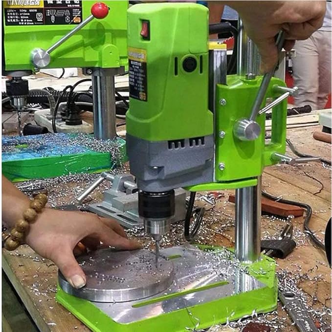 Bench Drill Stand 710W Mini Electric Bench Drilling Machine Drill Chuck 1-13mm