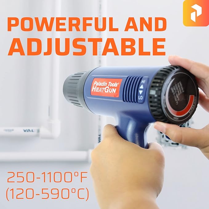 Paladin Tools PA1873 Heat Gun, 120V (Latest Model)