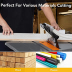 15Amp Portable Table Saw 8.5 Inch, 5000RPM Compact Table Saws, 90° Cross Cut & 0-45° Bevel Cutting, Mini Tablesaw for Woodworking, DIY Working