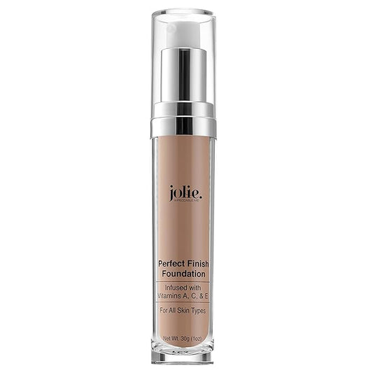 Jolie Perfect Finish Liquid Foundation Makeup SPF 15 Oil Free (DC1)-VeraVaultWomen