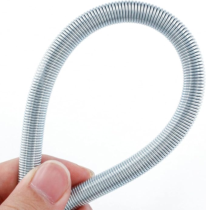 Spring Tubing Benders 1/4 Inch for Copper, Aluminum and Thin Wall Steel Tubing, Pack of 2