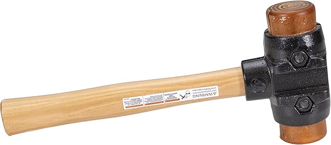 VAUGHAN Split Head Hammer, Quickly Change Face And Handle, Shock Transfer, SH200, VN58716