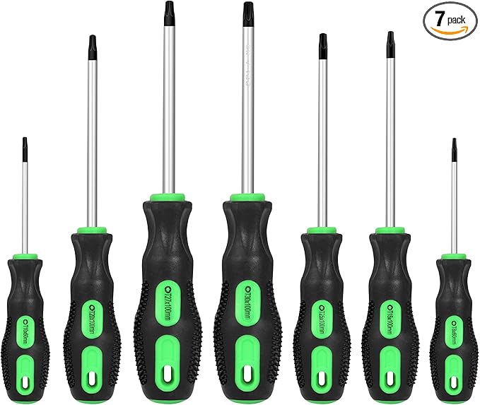 7PCS Magnetic Torx Screwdriver Set T8 to T30 Star Screwdrivers (7PCS TORX SCREWDRIVER)