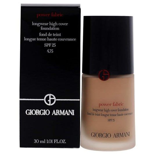 Giorgio Armani Power Fabric Longwear High Cover Foundation SPF 25 - 4.75 Women Foundation 1 oz-VeraVaultWomen