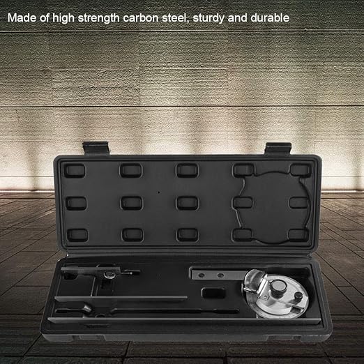 360 Degree Steel Universal Bevel Protractor Angle Finder Measuring Ruler Magnifying Glass Ruler Tool,Precision Angle Measuring