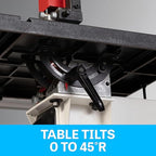 14-Inch Woodworking Bandsaw with 1-3/4 HP Motor Dual Voltage, 115/230V Heavy-Duty Worktable & Precision Fence, 13" Resaw Capacity, Dust Ports for Precision Wood Cutting (Standard Version)