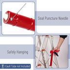 Bates- Caulking Gun, 10:1 Thrust Ratio, Red & Deep Blue, Caulking Tool Gun, Caulk Gun No Drip, Hand Caulking Guns, Silicone Gun, Caulking Gun Tool, No Drip Caulk Gun, Caulk Guns, Caulking Gun Dripless