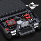 16 Lines Self-Leveling Laser Level with Tripod, 4x360°4D Green Cross Line Vertical & Horizontal Laser for Construction,Home Renovation,Remote Controller&Durable Case