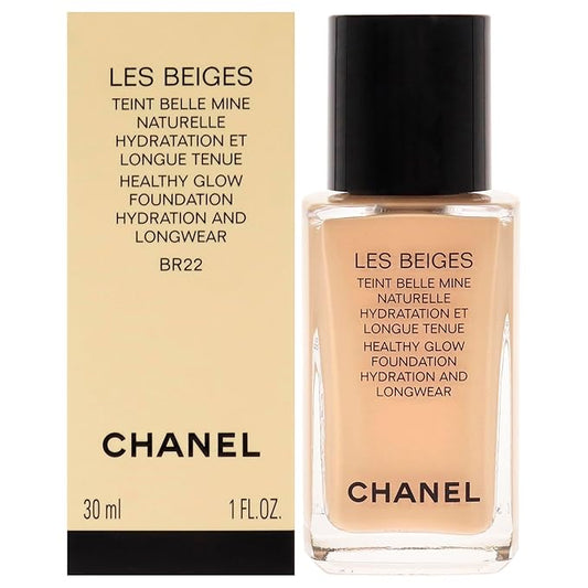 Les Beiges Healthy Glow Foundation - BR22 by Chanel for Women - 1 oz Foundation-VeraVaultWomen