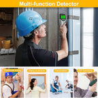 Stud Finder Wall Scanner - 5 in 1 Stud Finder Tool w/Microprocessor Chip and HD LCD Display, Stud Detector Beam Finders for Center & Edge of Wood AC Wire Metal Studs Joist Pipe