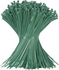 12 Inch Zip Ties Garden Green 1000 PCS, 50 Lbs- Heavy Duty Tensile Strength, Nylon PA66 UV Resistant Cable Ties for Indoor and Outdoor Use - Ideal for object bundling and fastening