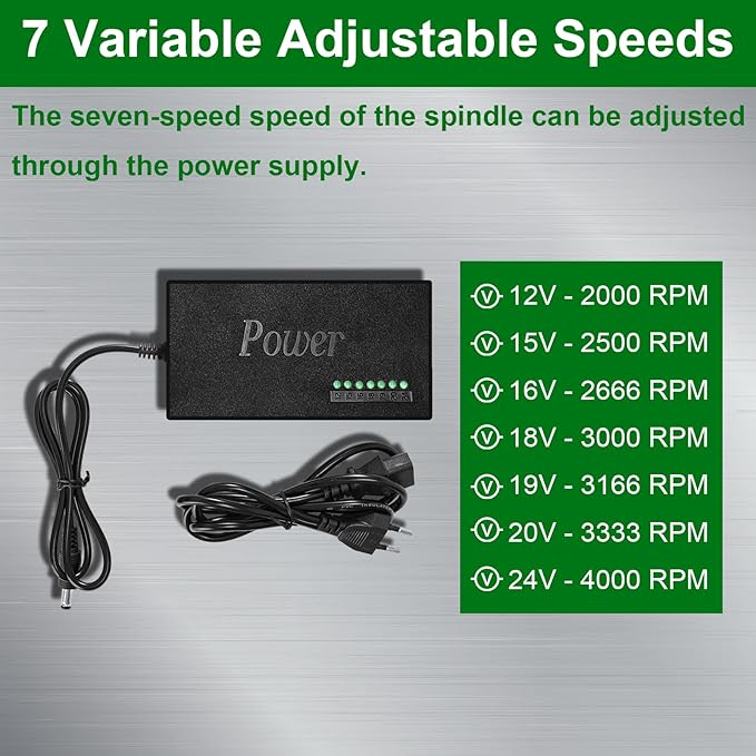 Mini Bench Drill Press, LAKIX Small Benchtop Drill Press High Precison, Low Noise, Compact Size Desktop Drilling Machine, 7-Speed B10 Chuck for Handicraft, DIY Jewelry Making, Metal Wood Working