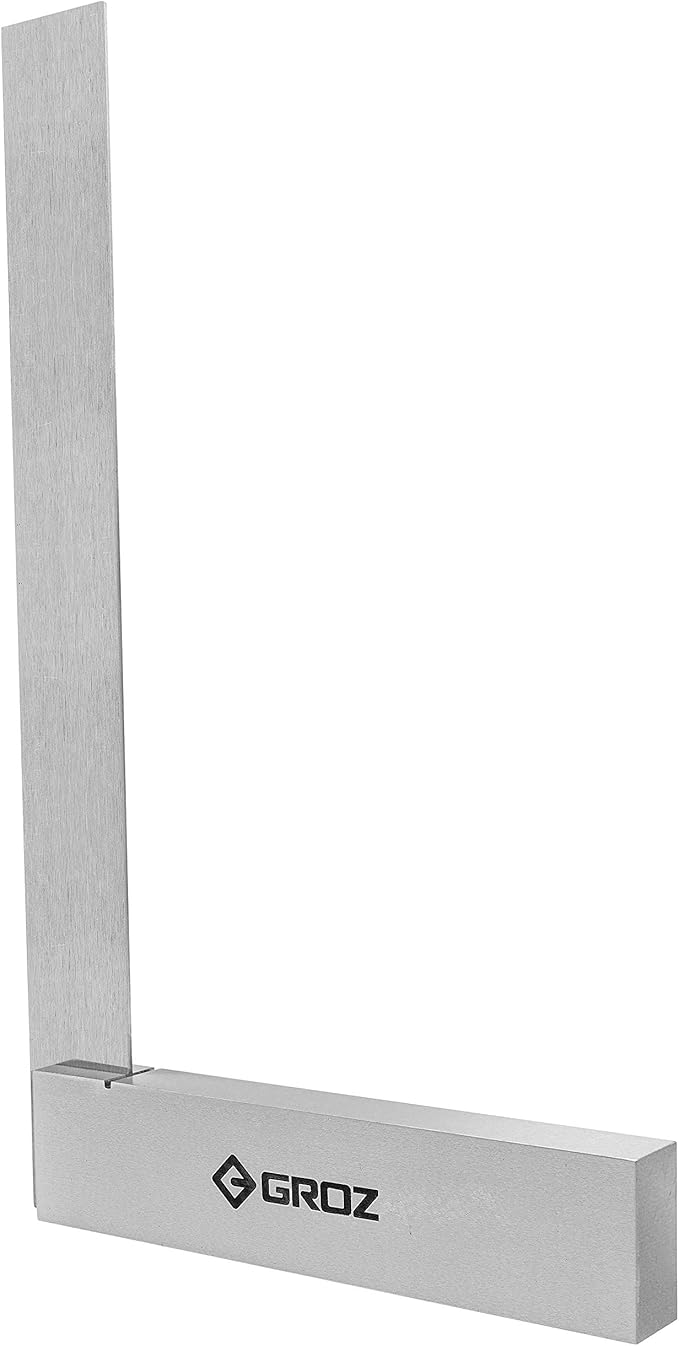 Groz 01105 9" Precision Machinist Square, 72 Microns Squareness