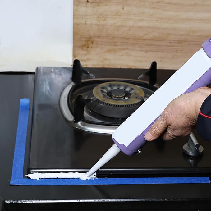 Bates- Caulking Gun, 10:1 Thrust Ratio, Lavender, Caulking Tool Gun, Caulk Gun No Drip, Hand Caulking Guns, Silicone Gun, Caulking Gun Tool, No Drip Caulk Gun, Caulk Guns, Caulking Gun Dripless