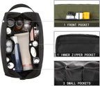 Vorspack Travel Toiletry Bag for Men - Hanging Toiletries Bag Water Resistant Dopp Kit Travel Bag for Toiletries Accessories