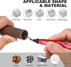 HAUTMEC Copper Tubing Cutter Set 3 PCS Copper Pipe Cutter Tool, In Portable Storage Case, Includes 1/2 in., 3/4 in., and 1 in. Cutters, Reaming Pen, 3 Spare Cutting Wheels, 1 Spare Deburring Blade