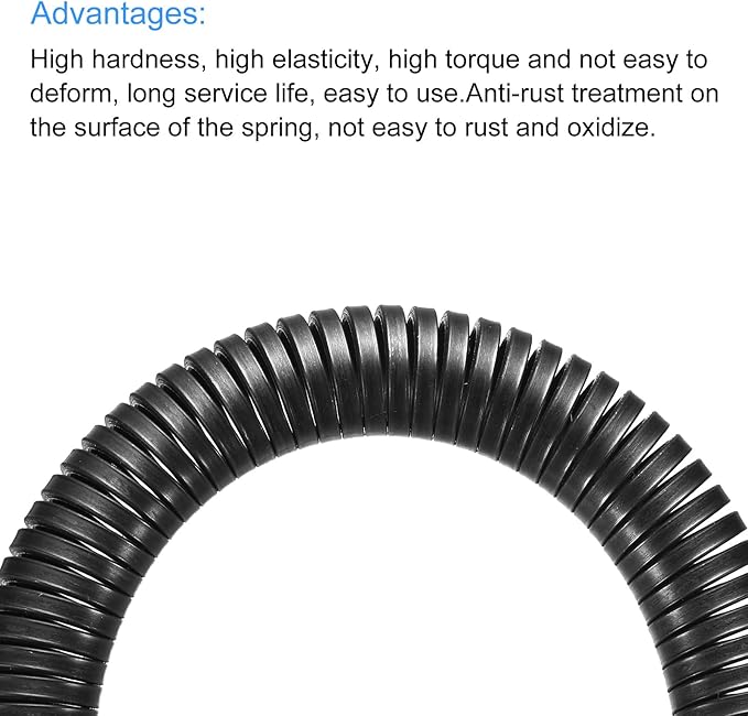 PATIKIL 15.5mm OD A Type Spring Tube Bender 520mm Long for 20mm 1/2" PVC Pipe in Home Renovations and Electrician Wiring