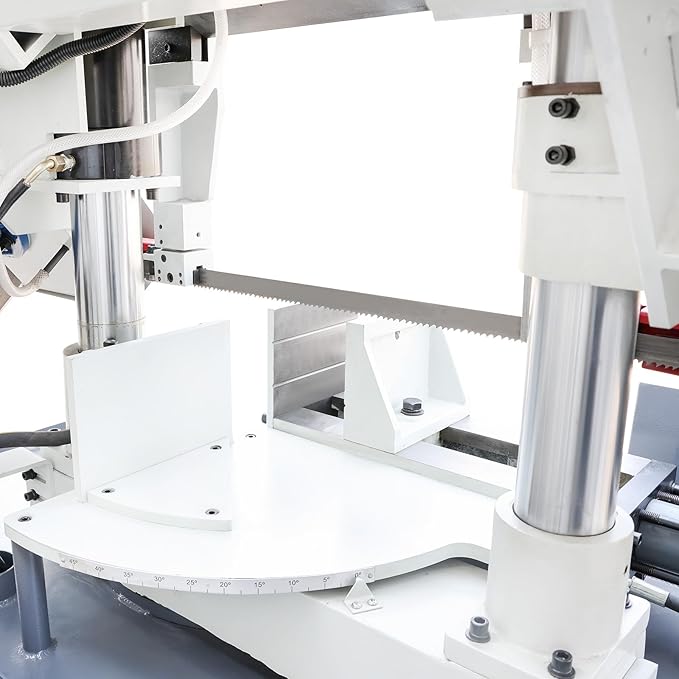 KAKA INDUSTRIAL TBK11A 11Inch Hydraulic Double Column Rotating Head Band Saw Industrial Grade Metal Cutting Powerhouse