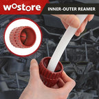 Wostore Tube Cutter Set Heavy Duty Pipe Cutter 3/16-2 Inch (5-50mm) O.D.tubing, Mini Tube Cutter 1/8 to 7/8 Inch (3-22mm), Deburring Tool For Copper, Aluminum, PVC Pipes